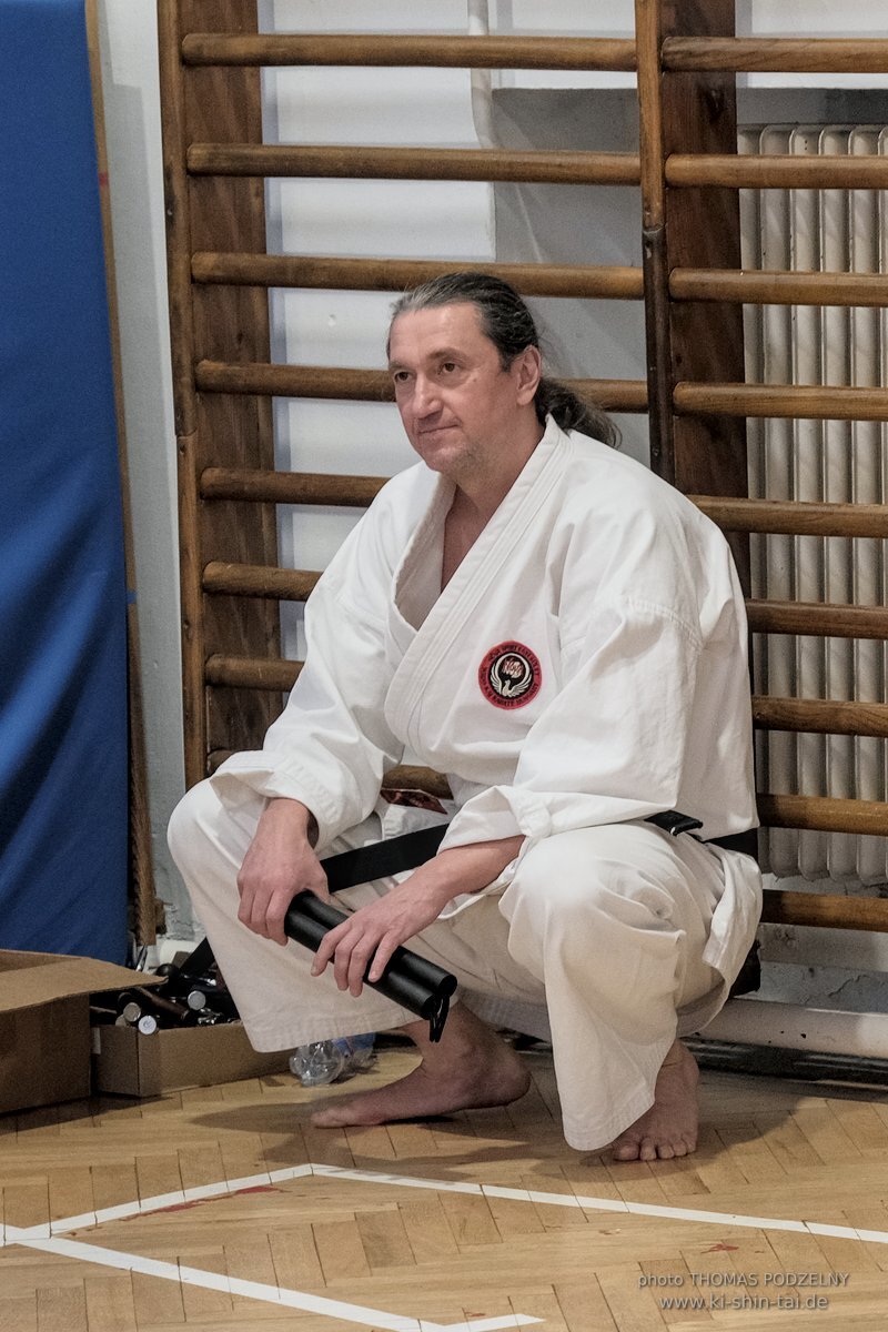 Ryukyu Kobudo Lehrgang Budapest, Thomas Podzelny, Februar 2022