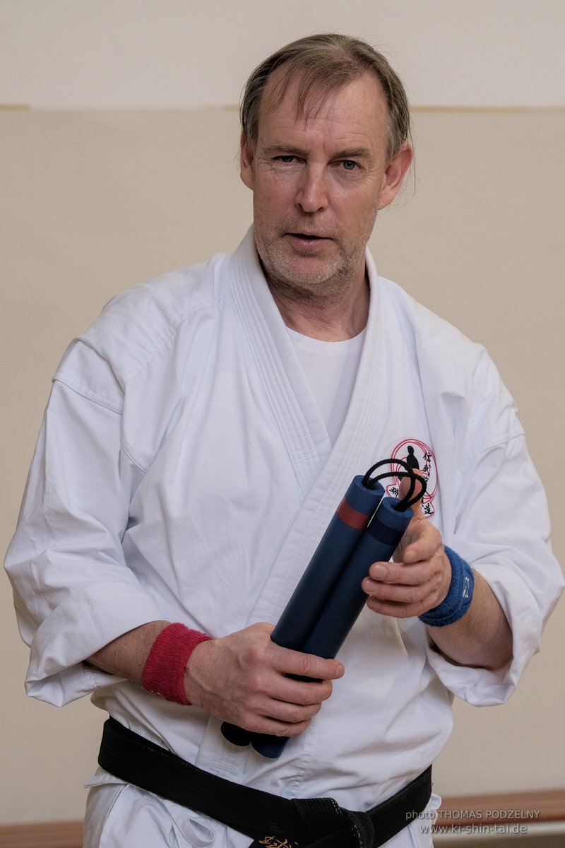 Ryukyu Kobudo Lehrgang Budapest, Thomas Podzelny, Februar 2022