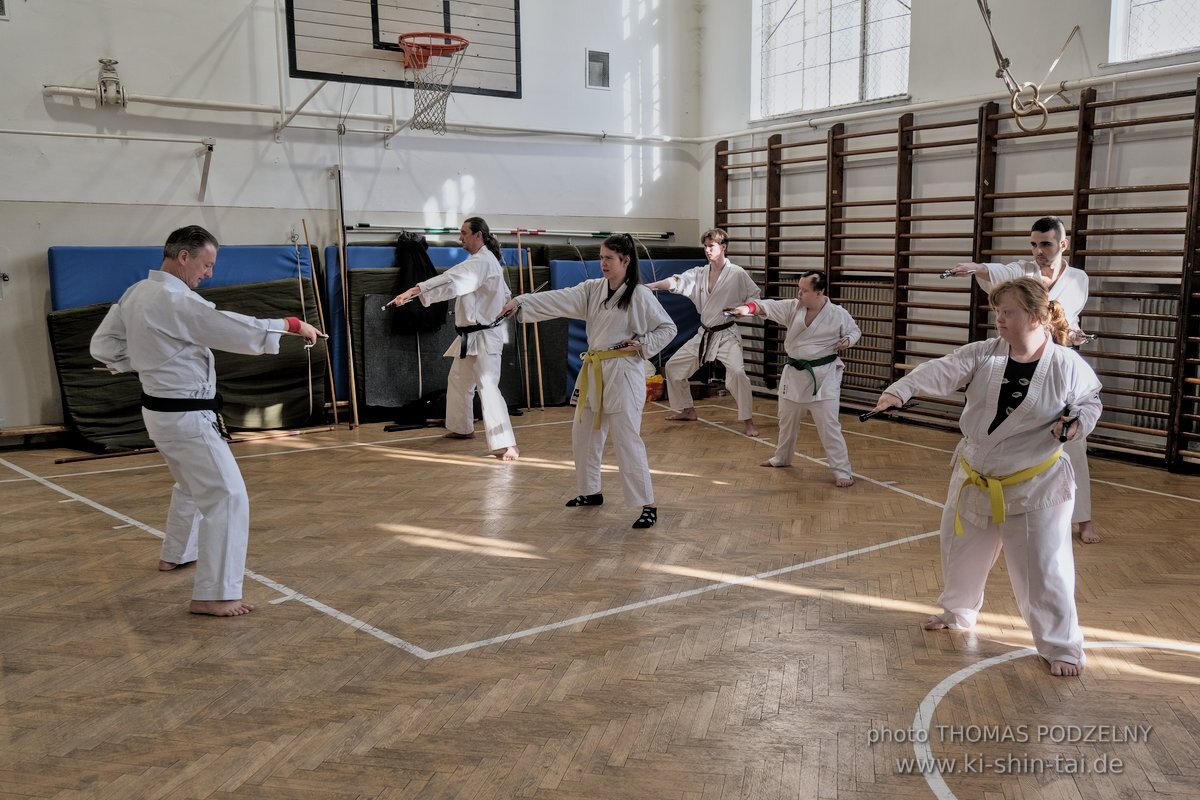 Ryukyu Kobudo Lehrgang Budapest, Thomas Podzelny, Februar 2022