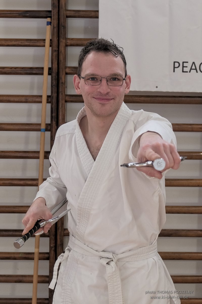 Ryukyu Kobudo Lehrgang Budapest, Thomas Podzelny, Februar 2022