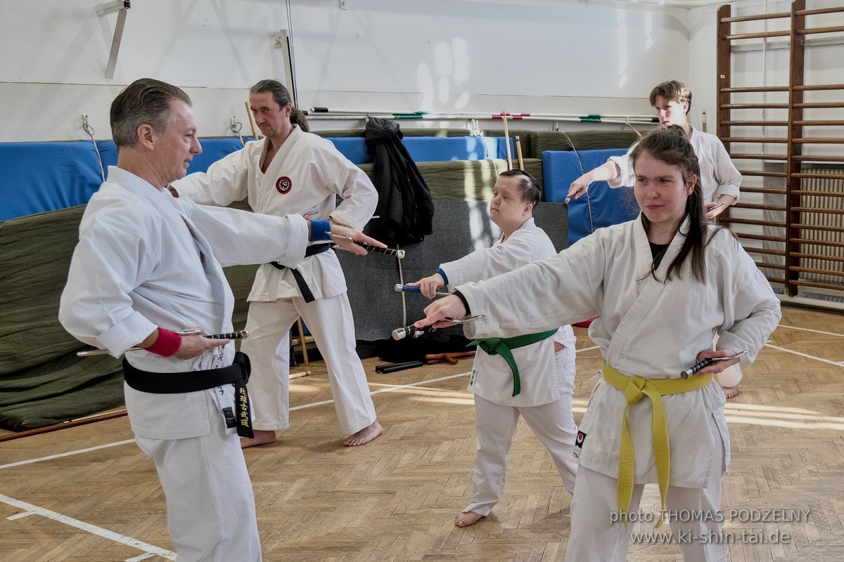 Ryukyu Kobudo Lehrgang Budapest, Thomas Podzelny, Februar 2022