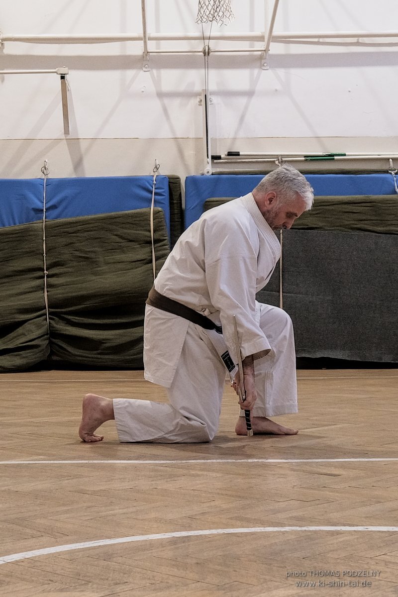 Ryukyu Kobudo Lehrgang Budapest, Thomas Podzelny, Februar 2022