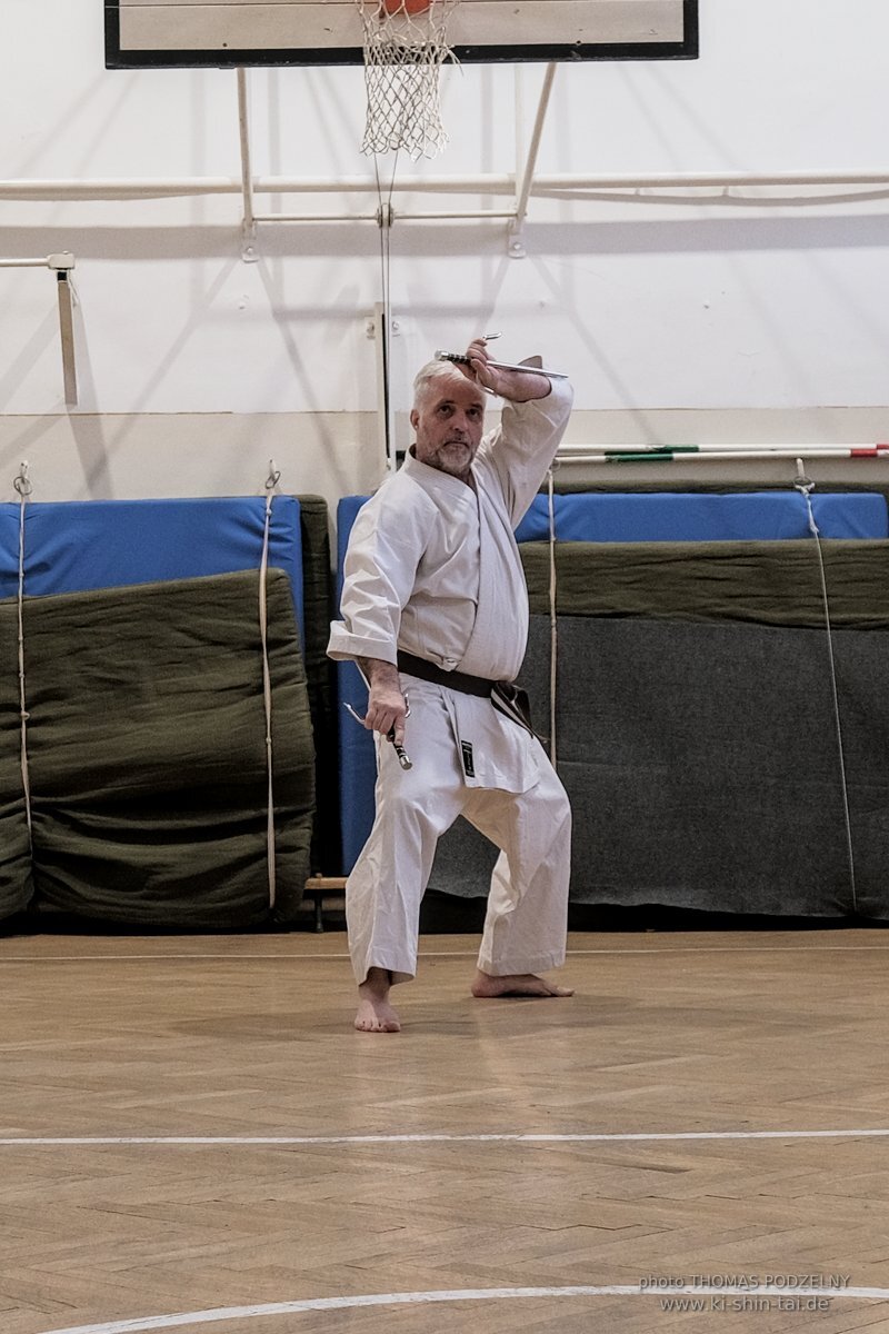 Ryukyu Kobudo Lehrgang Budapest, Thomas Podzelny, Februar 2022