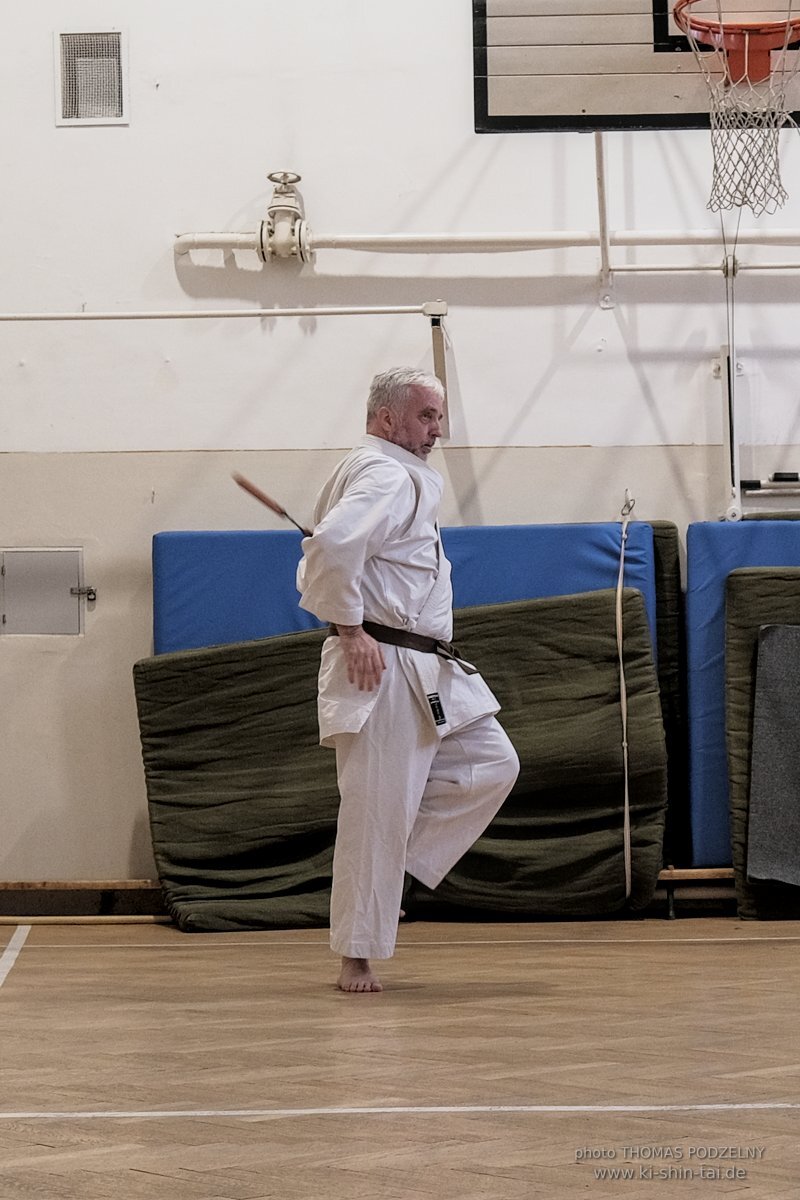 Ryukyu Kobudo Lehrgang Budapest, Thomas Podzelny, Februar 2022