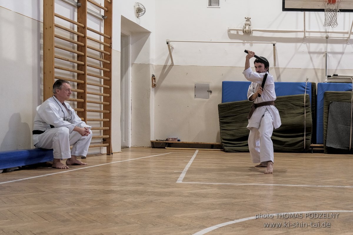 Ryukyu Kobudo Lehrgang Budapest, Thomas Podzelny, Februar 2022