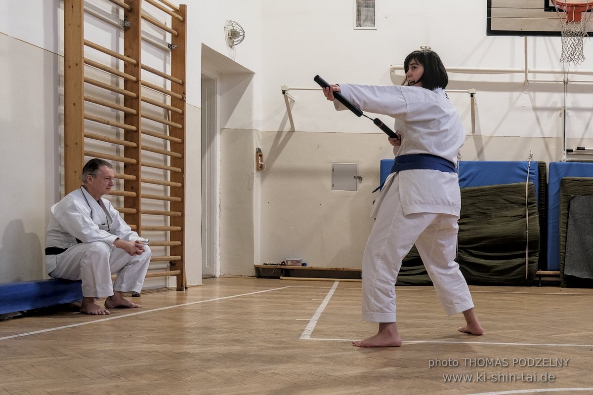 Ryukyu Kobudo Lehrgang Budapest, Thomas Podzelny, Februar 2022