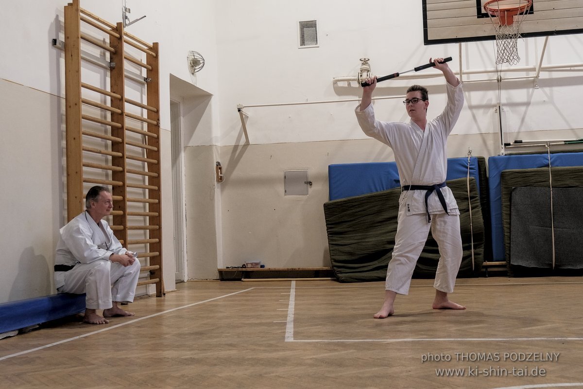 Ryukyu Kobudo Lehrgang Budapest, Thomas Podzelny, Februar 2022