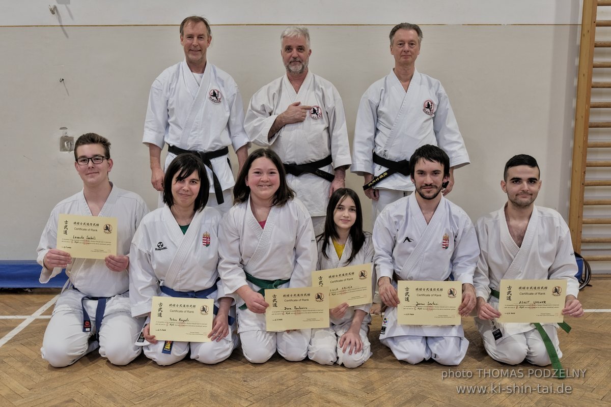 Ryukyu Kobudo Lehrgang Budapest, Thomas Podzelny, Februar 2022