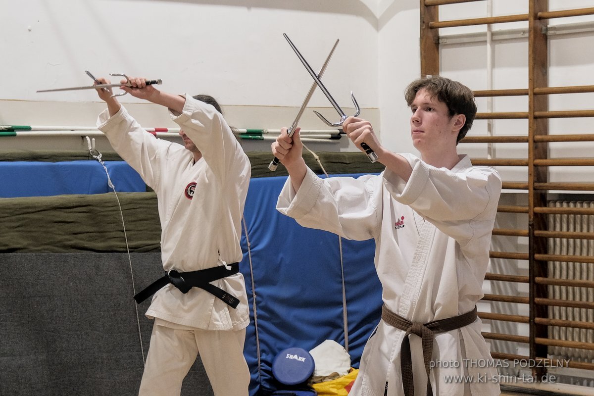 Ryukyu Kobudo Lehrgang Budapest, Thomas Podzelny, Februar 2022