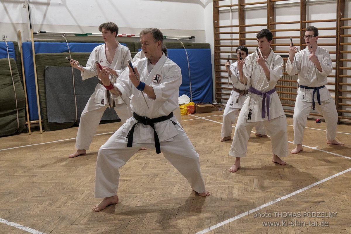 Ryukyu Kobudo Lehrgang Budapest, Thomas Podzelny, Februar 2022