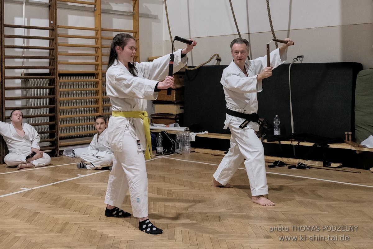 Ryukyu Kobudo Lehrgang Budapest, Thomas Podzelny, Februar 2022