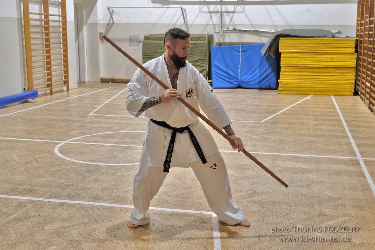 Inklusiver Ryukyu Kobudo Lehrgang mit Thomas Podzelny 6.Dan in Budapest 9.-11.2.2024