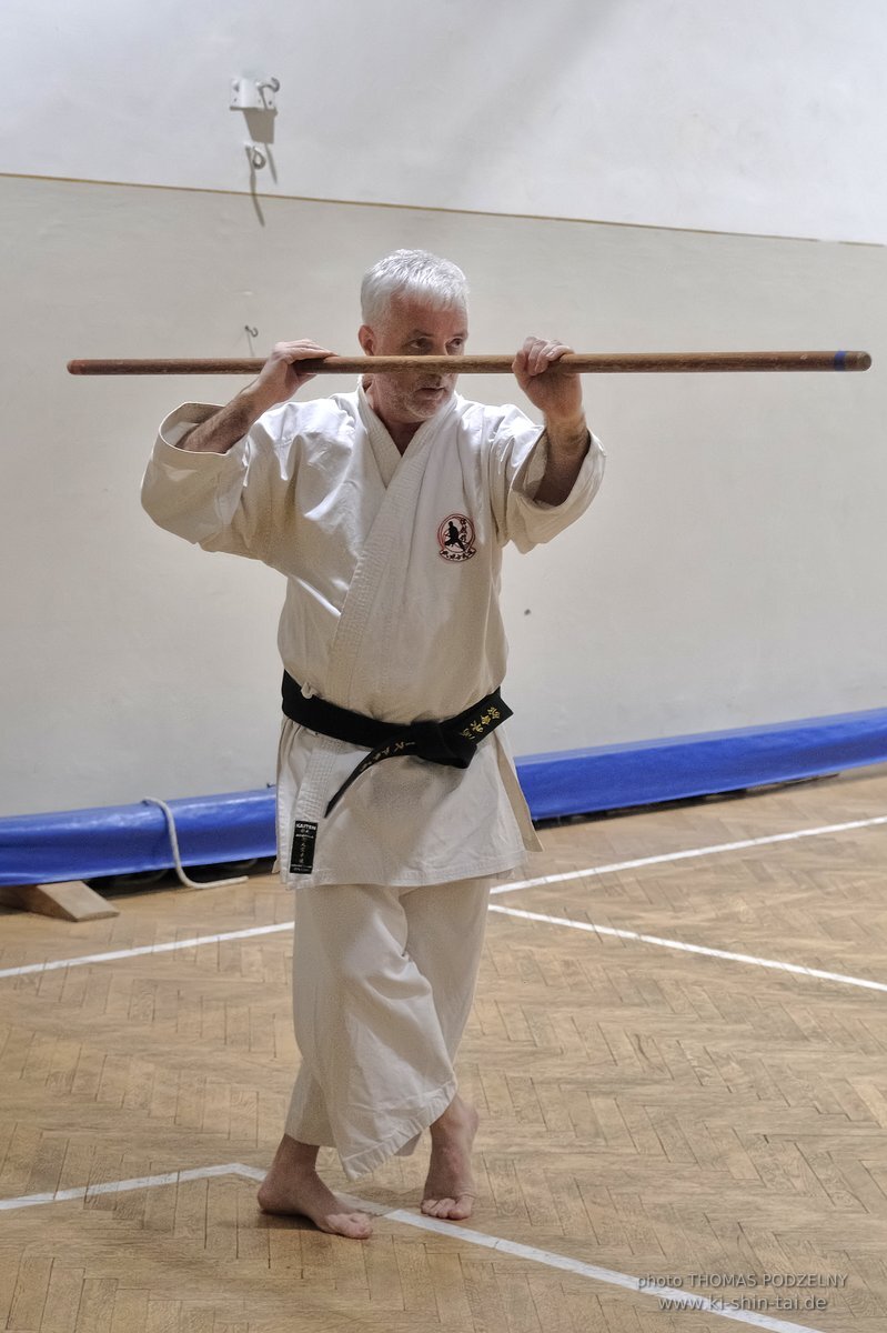 Inklusiver Ryukyu Kobudo Lehrgang mit Thomas Podzelny 6.Dan in Budapest 9.-11.2.2024