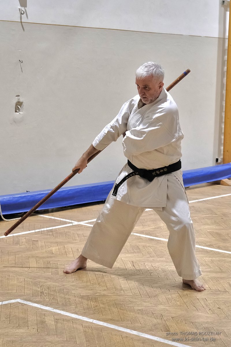 Inklusiver Ryukyu Kobudo Lehrgang mit Thomas Podzelny 6.Dan in Budapest 9.-11.2.2024