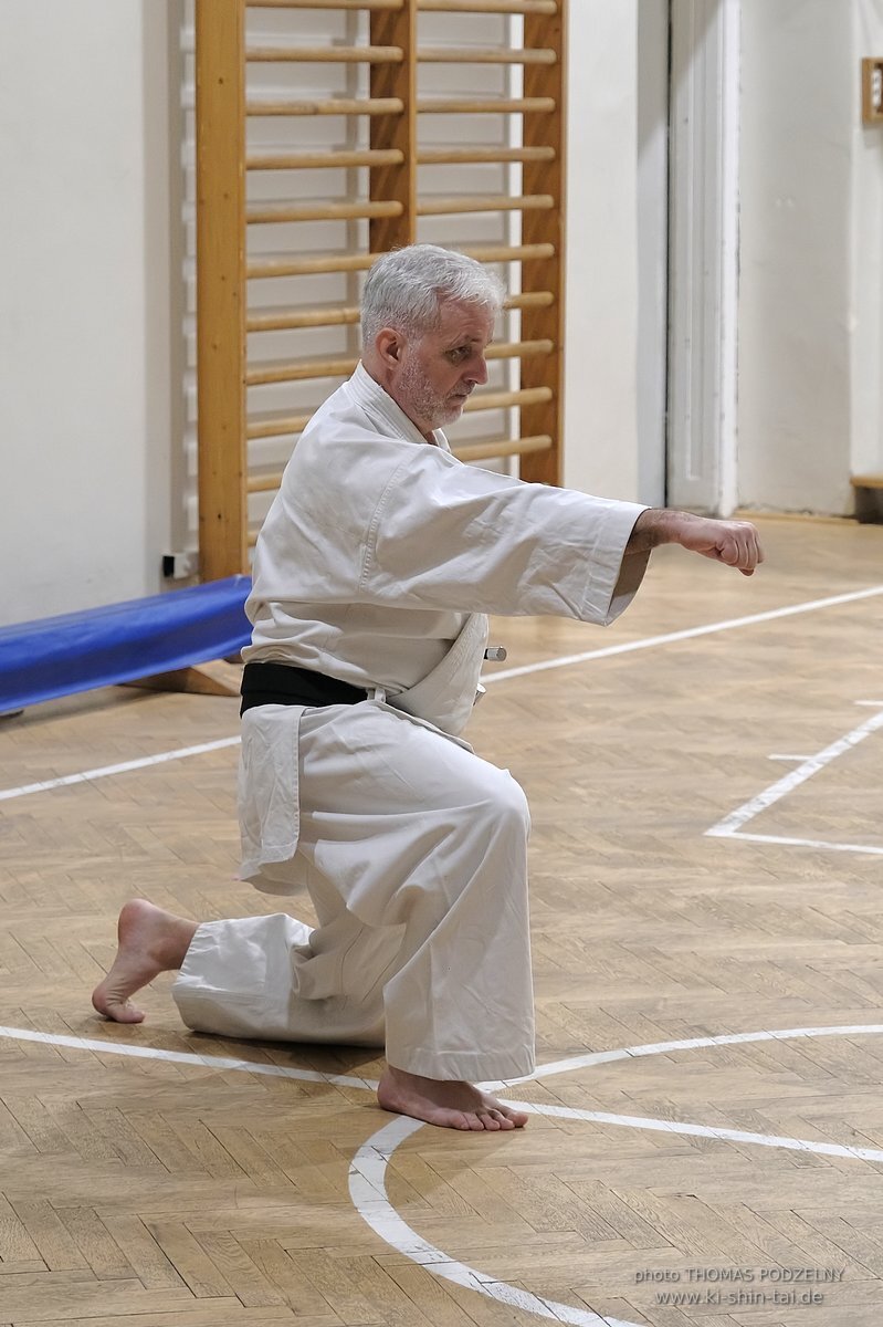 Inklusiver Ryukyu Kobudo Lehrgang mit Thomas Podzelny 6.Dan in Budapest 9.-11.2.2024