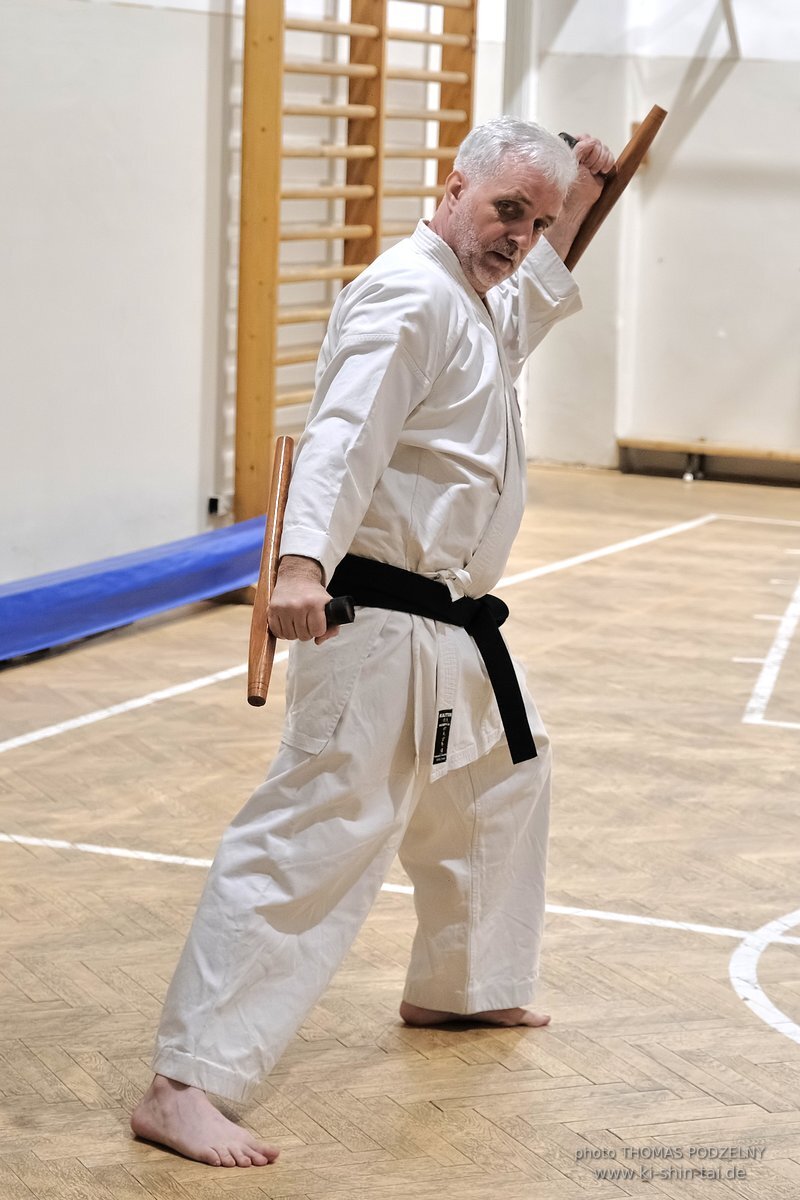 Inklusiver Ryukyu Kobudo Lehrgang mit Thomas Podzelny 6.Dan in Budapest 9.-11.2.2024