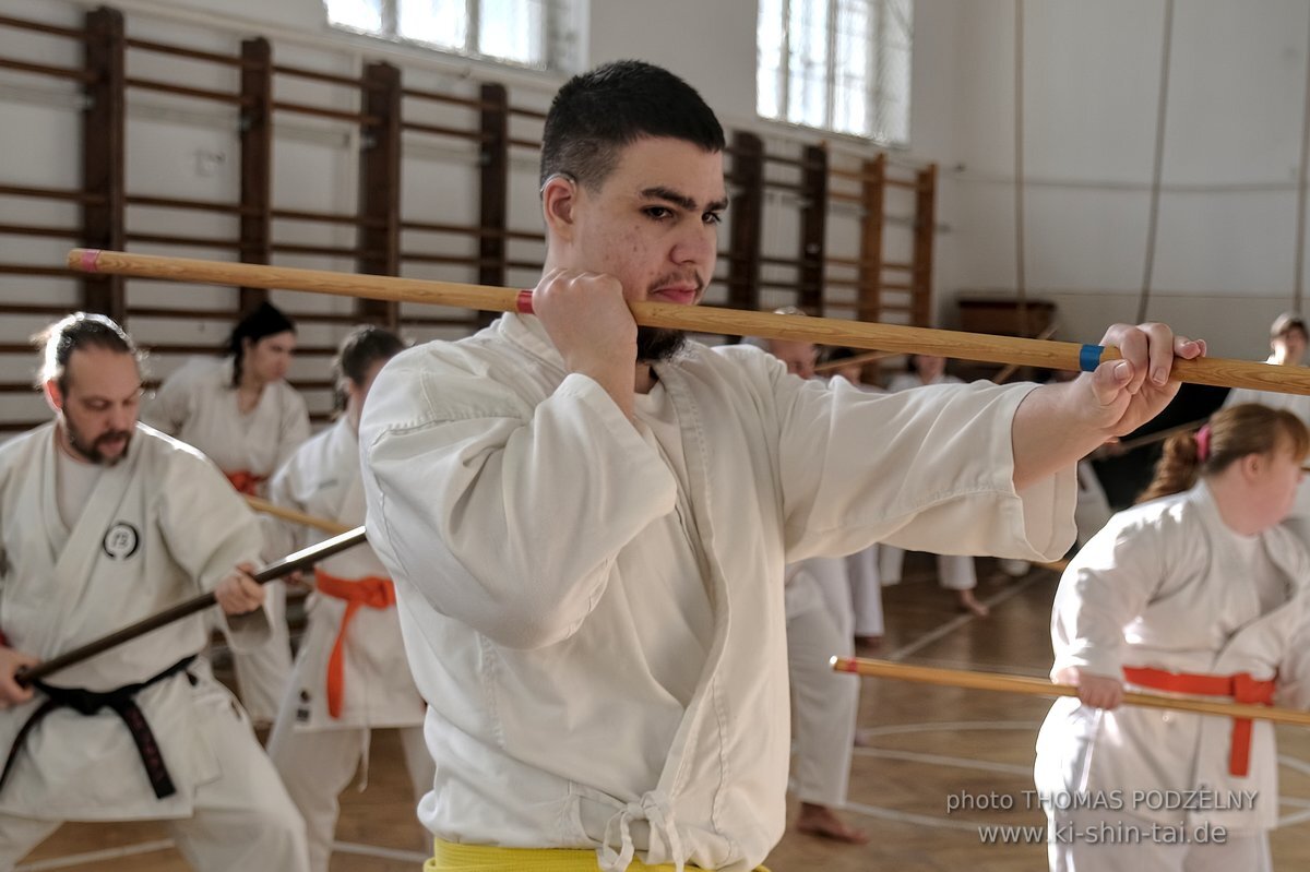 Inklusiver Ryukyu Kobudo Lehrgang mit Thomas Podzelny 6.Dan in Budapest 9.-11.2.2024