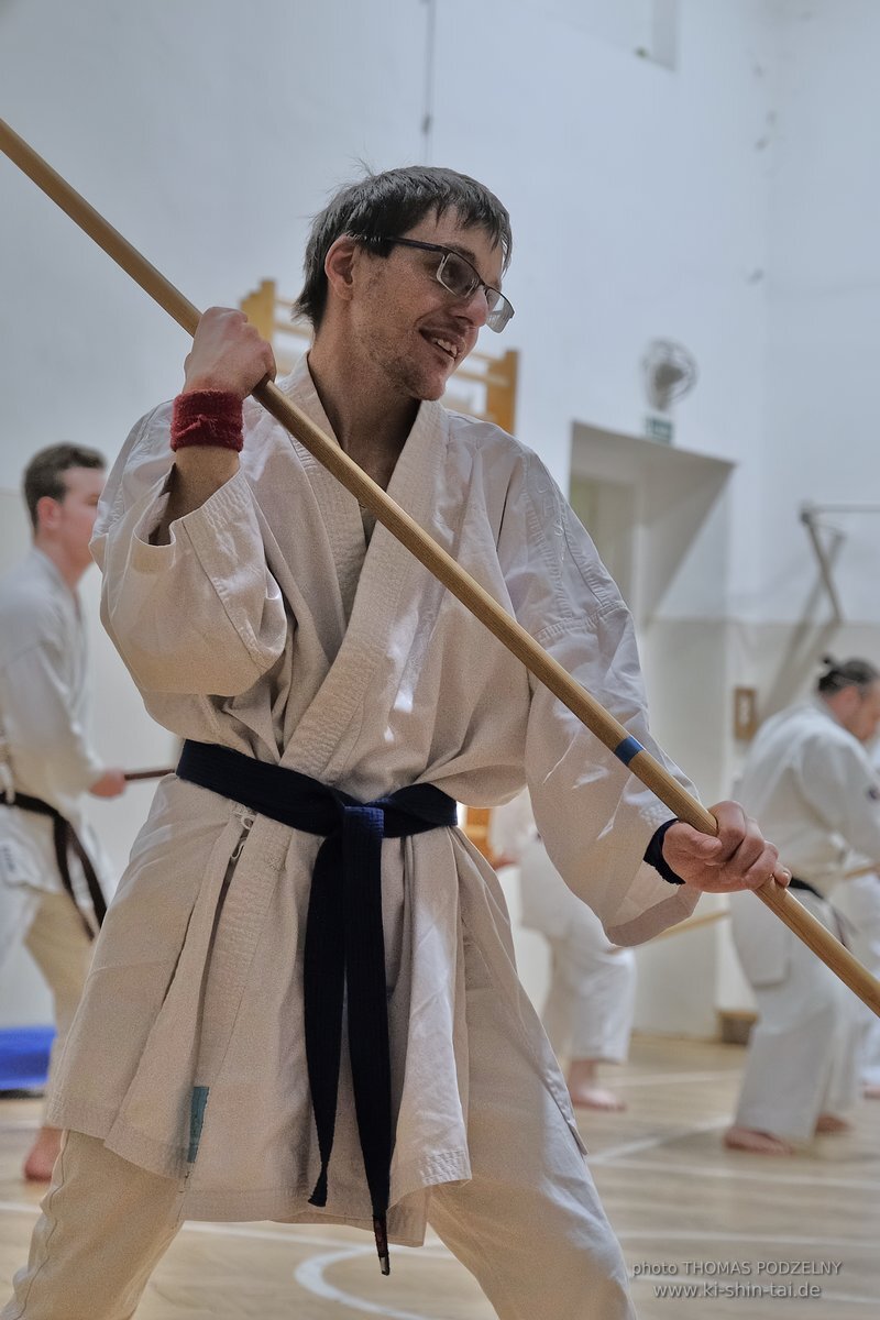 Inklusiver Ryukyu Kobudo Lehrgang mit Thomas Podzelny 6.Dan in Budapest 9.-11.2.2024