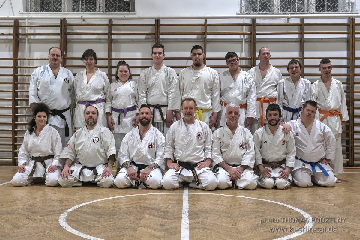 Inklusiver Ryukyu Kobudo Lehrgang mit Thomas Podzelny 6.Dan in Budapest 9.-11.2.2024