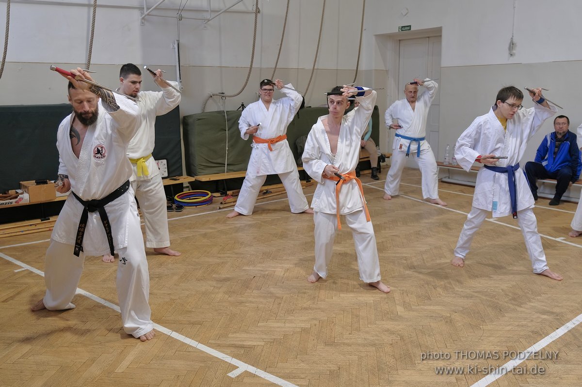 Inklusiver Ryukyu Kobudo Lehrgang mit Thomas Podzelny 6.Dan in Budapest 9.-11.2.2024