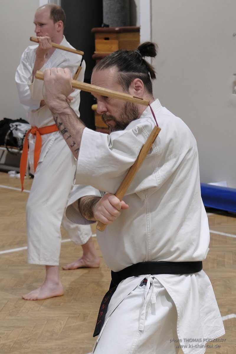 Inklusiver Ryukyu Kobudo Lehrgang mit Thomas Podzelny 6.Dan in Budapest 9.-11.2.2024