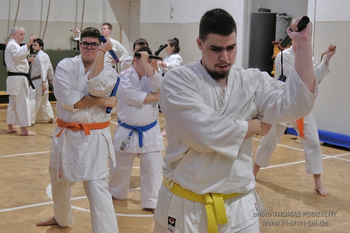 Inklusiver Ryukyu Kobudo Lehrgang mit Thomas Podzelny 6.Dan in Budapest 9.-11.2.2024