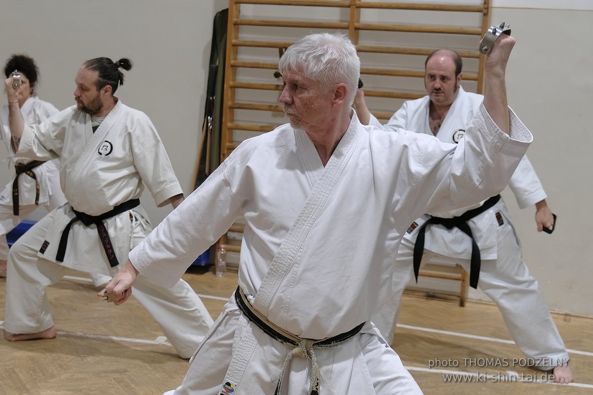 Inklusiver Ryukyu Kobudo Lehrgang mit Thomas Podzelny 6.Dan in Budapest 9.-11.2.2024