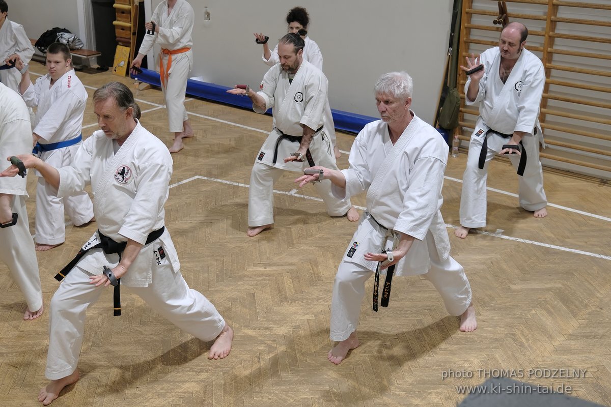 Inklusiver Ryukyu Kobudo Lehrgang mit Thomas Podzelny 6.Dan in Budapest 9.-11.2.2024