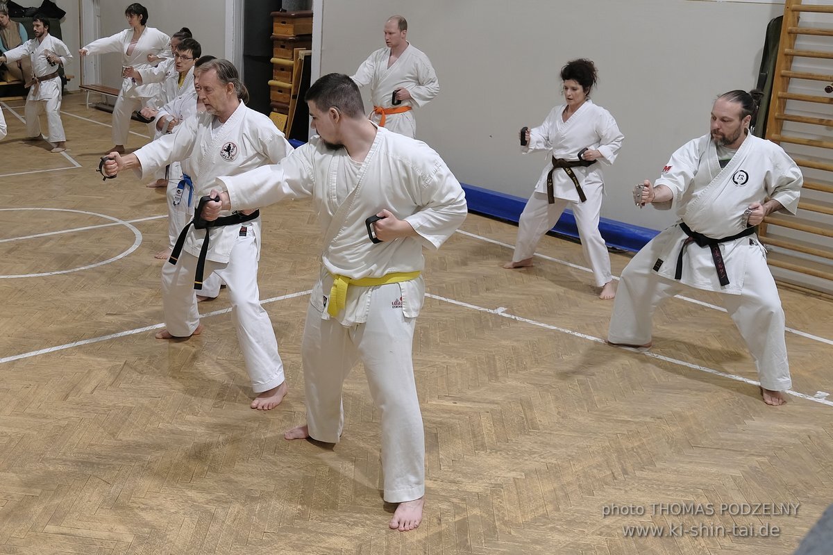 Inklusiver Ryukyu Kobudo Lehrgang mit Thomas Podzelny 6.Dan in Budapest 9.-11.2.2024