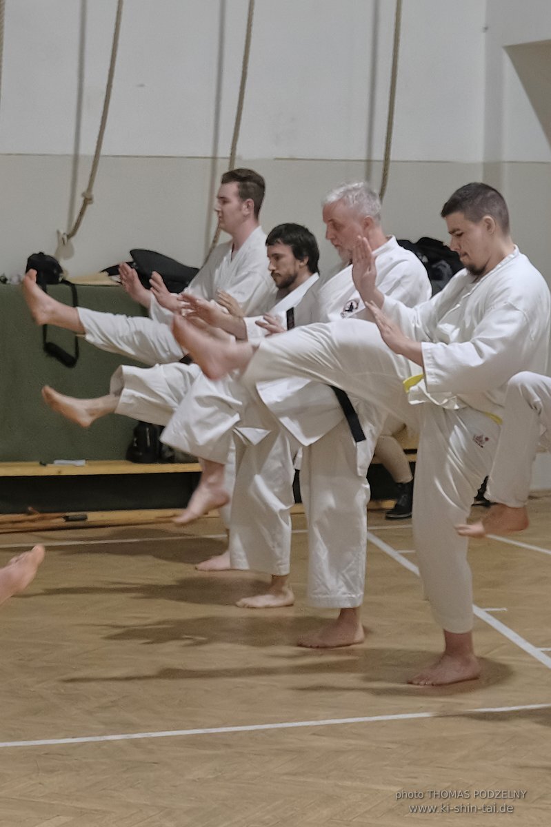 Inklusiver Ryukyu Kobudo Lehrgang mit Thomas Podzelny 6.Dan in Budapest 9.-11.2.2024