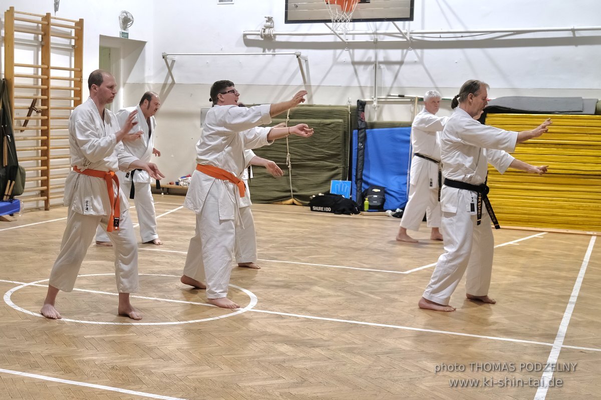 Inklusiver Ryukyu Kobudo Lehrgang mit Thomas Podzelny 6.Dan in Budapest 9.-11.2.2024