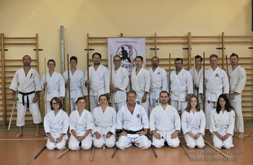 Kobudô Lehrgang mit Thomas Podzelny 5.Dan in Krakau – September 2019