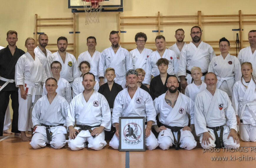 Ryûkyû Kobudô Lehrgang Thomas Podzelny 6.Dan Krakau 8.-10.9.2023