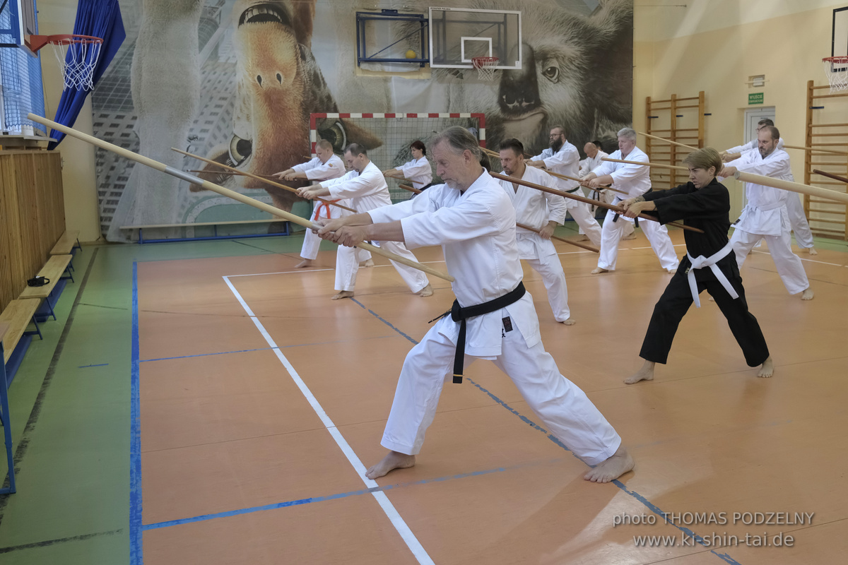 Ryûkyû Kobudô Seminar mit Thomas Podzelny 6.Dan in Krakau/Polen 6.-8.9.2024