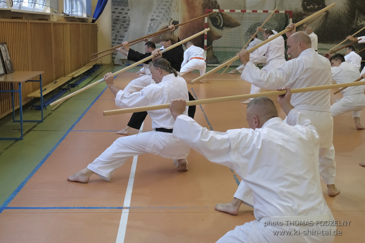 Ryûkyû Kobudô Seminar mit Thomas Podzelny 6.Dan in Krakau/Polen 6.-8.9.2024