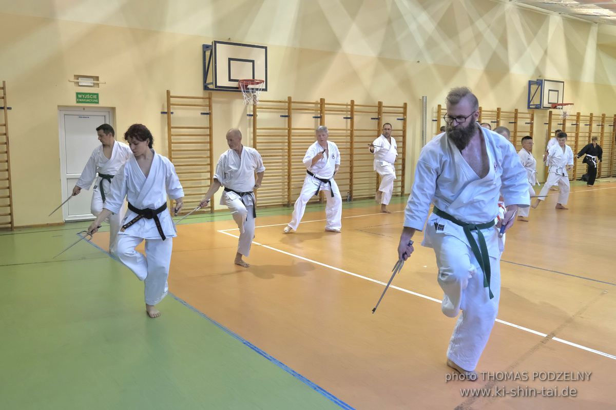 Ryûkyû Kobudô Seminar mit Thomas Podzelny 6.Dan in Krakau/Polen 6.-8.9.2024