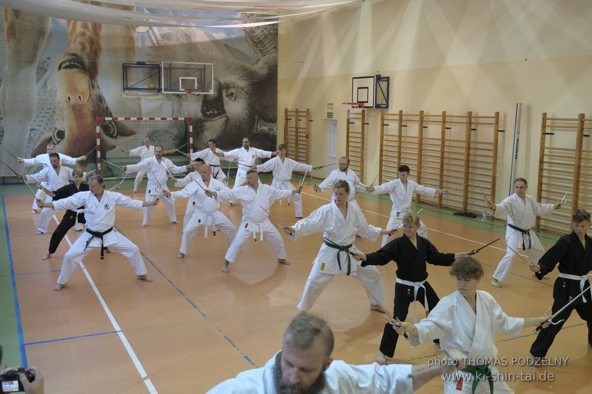 Ryûkyû Kobudô Seminar mit Thomas Podzelny 6.Dan in Krakau/Polen 6.-8.9.2024