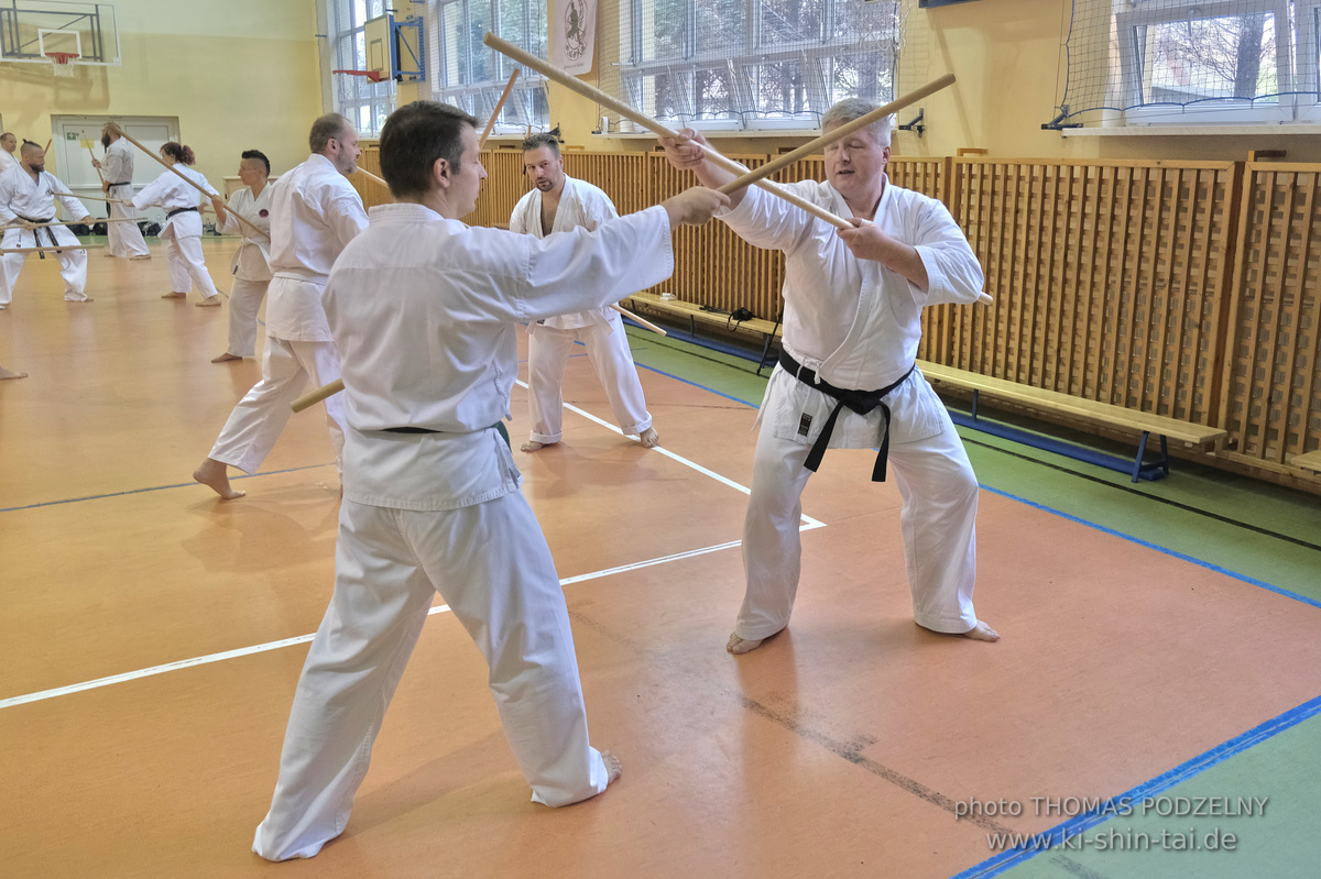 Ryûkyû Kobudô Seminar mit Thomas Podzelny 6.Dan in Krakau/Polen 6.-8.9.2024
