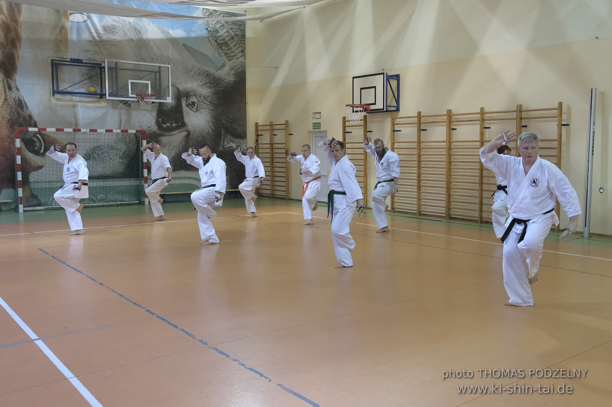 Ryûkyû Kobudô Seminar mit Thomas Podzelny 6.Dan in Krakau/Polen 6.-8.9.2024
