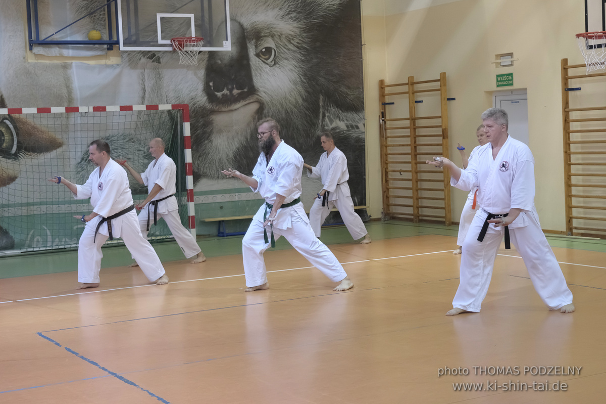 Ryûkyû Kobudô Seminar mit Thomas Podzelny 6.Dan in Krakau/Polen 6.-8.9.2024