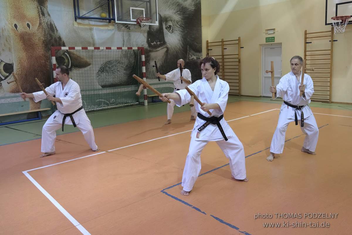 Ryûkyû Kobudô Seminar mit Thomas Podzelny 6.Dan in Krakau/Polen 6.-8.9.2024