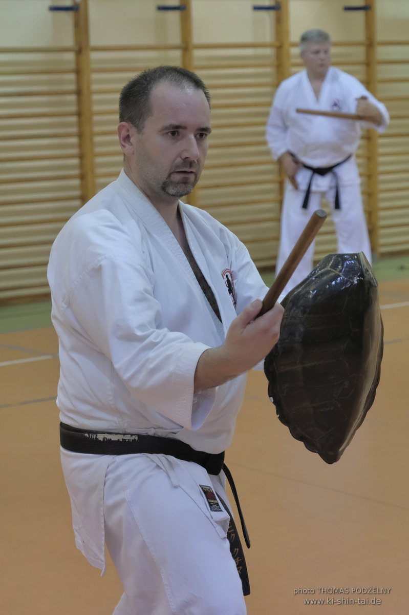 Ryûkyû Kobudô Seminar mit Thomas Podzelny 6.Dan in Krakau/Polen 6.-8.9.2024
