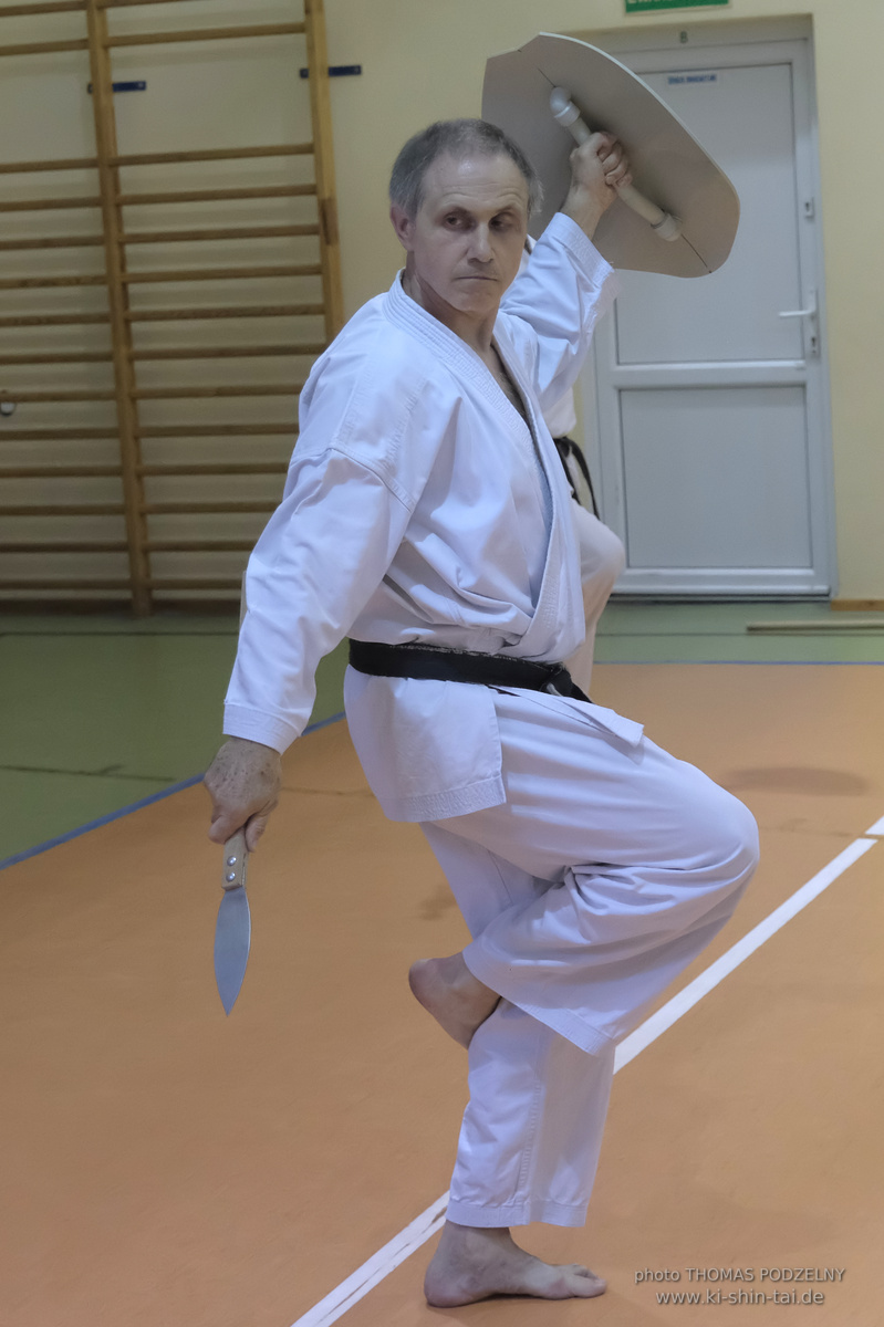 Ryûkyû Kobudô Seminar mit Thomas Podzelny 6.Dan in Krakau/Polen 6.-8.9.2024