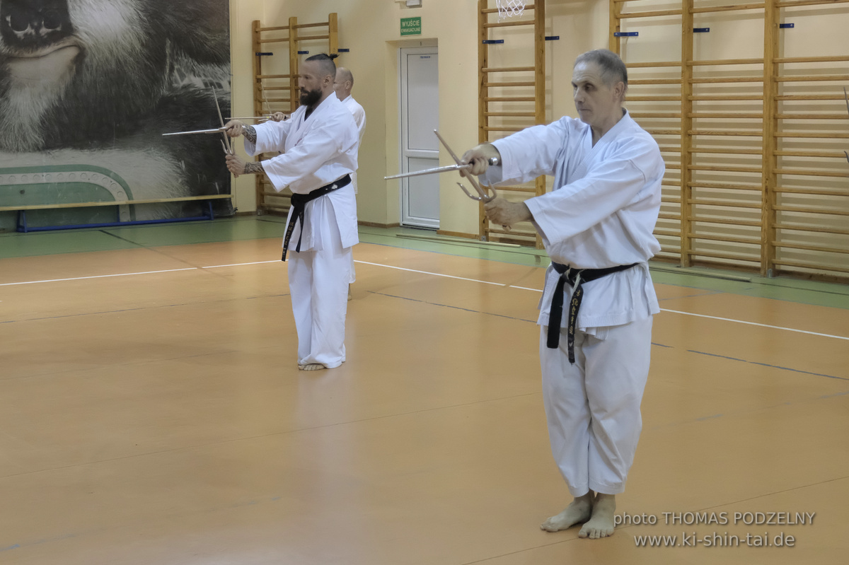 Ryûkyû Kobudô Seminar mit Thomas Podzelny 6.Dan in Krakau/Polen 6.-8.9.2024