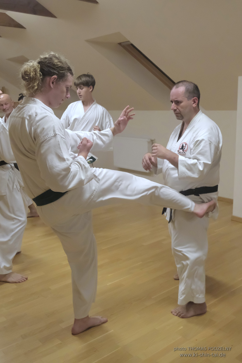 Ryûkyû Kobudô Lehrgang mit Thomas Podzelny 6.Dan in Krakau/Polen 12.-14.9.2025 
