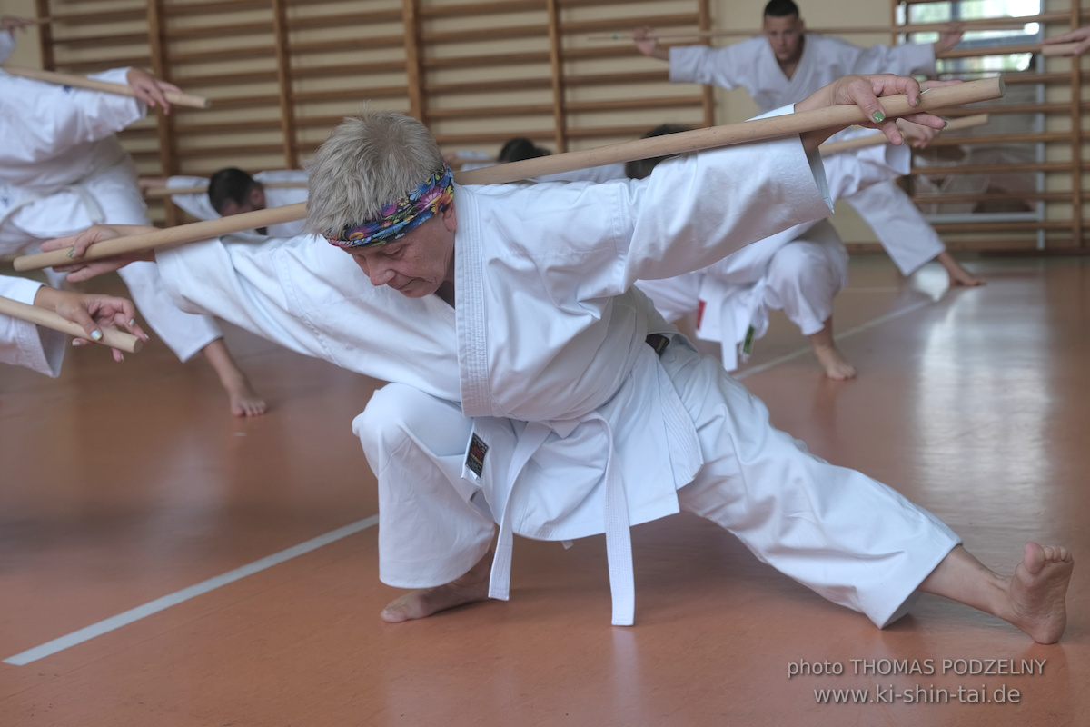 Ryûkyû Kobudô Lehrgang mit Thomas Podzelny 6.Dan in Krakau/Polen 12.-14.9.2025 