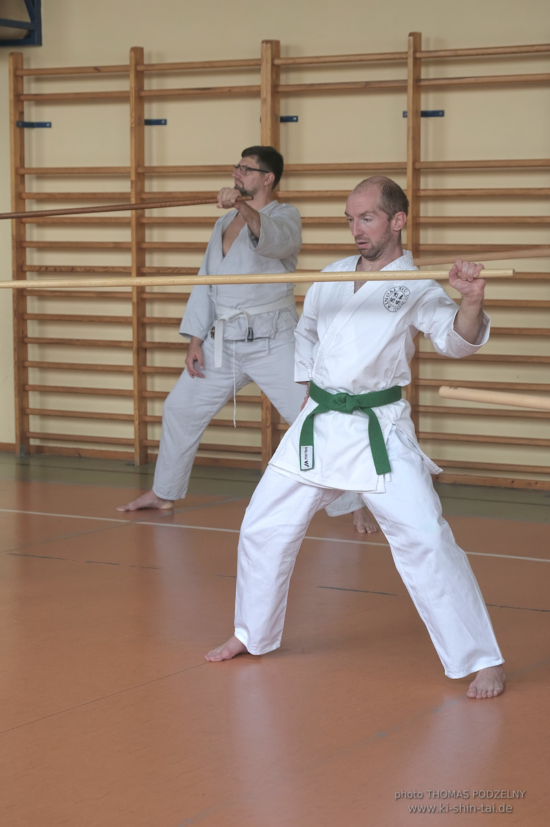 Ryûkyû Kobudô Lehrgang mit Thomas Podzelny 6.Dan in Krakau/Polen 12.-14.9.2025 