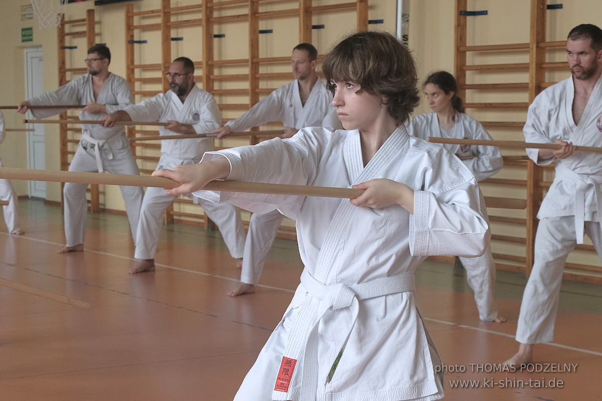 Ryûkyû Kobudô Lehrgang mit Thomas Podzelny 6.Dan in Krakau/Polen 12.-14.9.2025 
