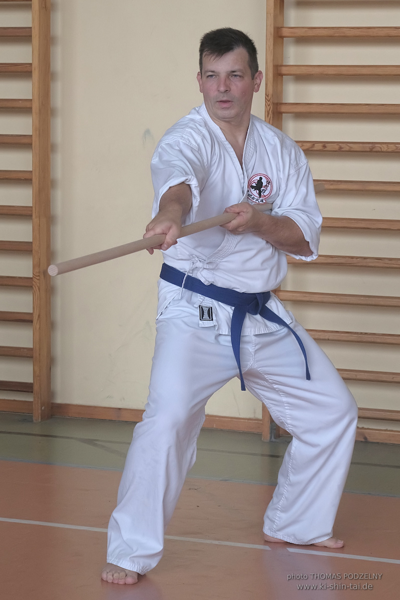 Ryûkyû Kobudô Lehrgang mit Thomas Podzelny 6.Dan in Krakau/Polen 12.-14.9.2025 