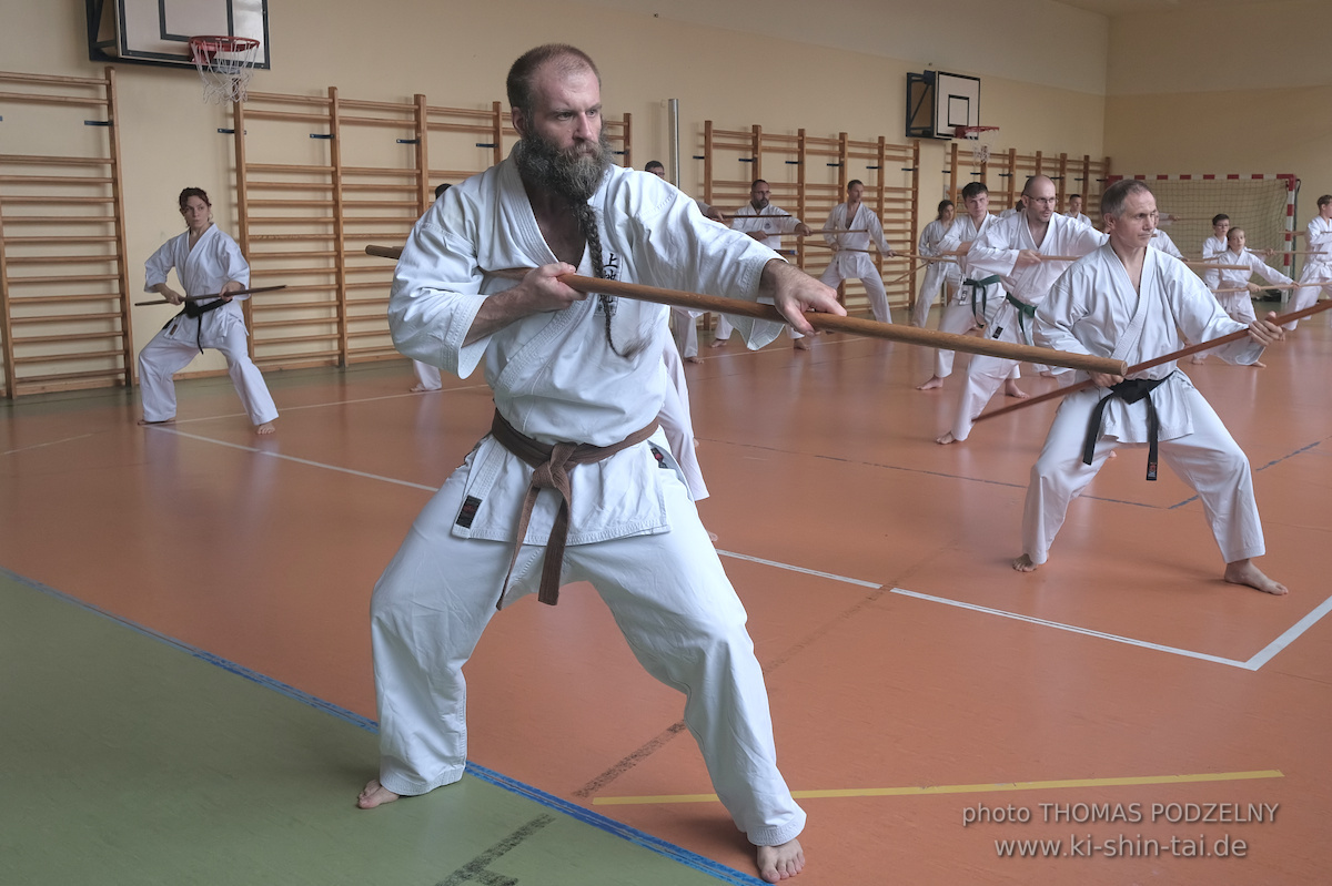 Ryûkyû Kobudô Lehrgang mit Thomas Podzelny 6.Dan in Krakau/Polen 12.-14.9.2025 